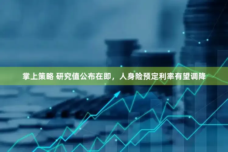 掌上策略 研究值公布在即，人身险预定利率有望调降