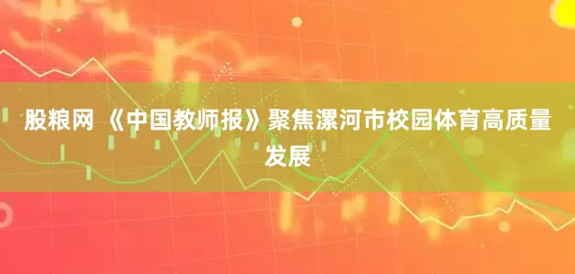 股粮网 《中国教师报》聚焦漯河市校园体育高质量发展